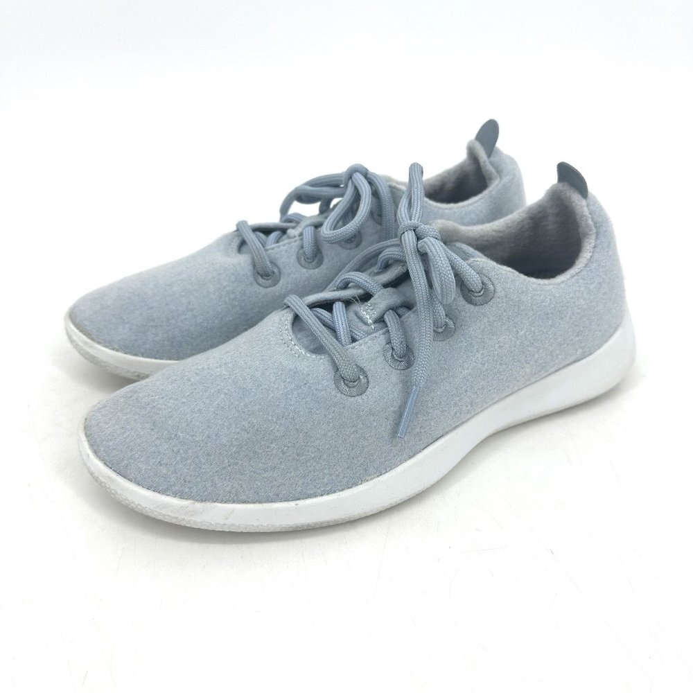 AllBirds Wool Runners‎ Merino Wool Sneakers Frost Light Blue Women's Size 9